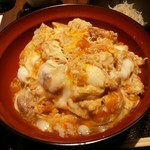 鶏すき焼き はら志の - 特製親子丼【2017.12】