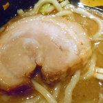 麺屋武蔵 巌虎 - 「つけ麺（魚介）」チャーシュー