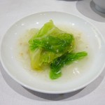 赤坂  華悦樓 - ランチ：フカヒレの煮込みセット（野菜の蟹あんかけ）