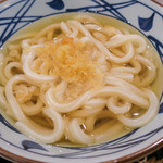 丸亀製麺 - 「かけ（並）」（290円）。