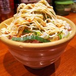 ラーメン 末廣家 - 大先輩の横顔。
