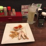 古武士 - 2017年12月再訪。300円飲み放題ハイボールとおつまみ。