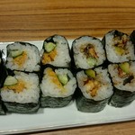 にぎりずし 雷音 - 生ウニ巻きとうな胡巻き