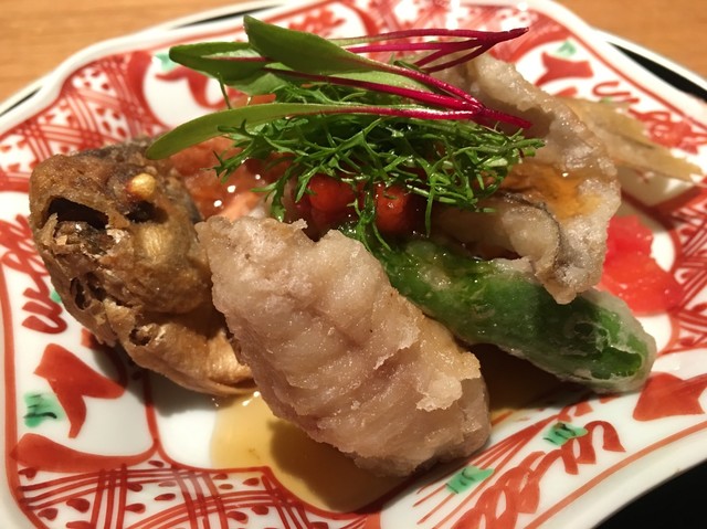 道場六三郎 色紙 僕ハ魚 料理ハ海 墨書 道場六三郎 色紙 僕ハ魚 料理ハ