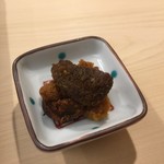 日本橋蛎殻町 すぎた - ムラサキウニの佃煮