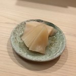 日本橋蛎殻町 すぎた - ガリ