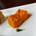 カフェ オリーブ - カボチャのコンフィ。