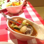 モンタンベール - 恵比寿カレー（チキン＆野菜）