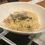 タリーズコーヒー - 4種のチーズクリームパスタだがね〜♫❗️