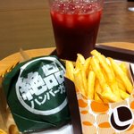 ロッテリア 池袋東口店 - 絶品ハンバーガー＆ポテトセット
