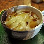 みのや - 冷かけきしめん小