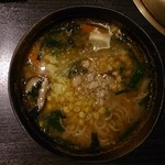 とがし肉家 - 味噌バターラーメン