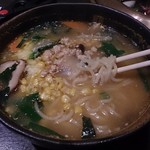 とがし肉家 - 味噌バターラーメン