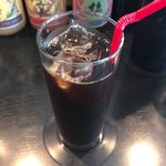 Amurita No Niwa Soshite Ongaku - Aセット ＋サラダ＋ドリンク 350円(税込)のアイスコーヒー