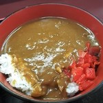 笠置そば - ミニカレー￥270