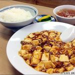 中華料理 七面鳥 - 麻婆豆腐ライス680円