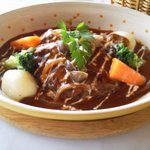 シチューハンバーグ