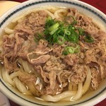 神田 五大 - 肉うどん(温)大盛り@850円