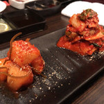 SATOブリアン にごう - カクテキ＆白菜キムチ