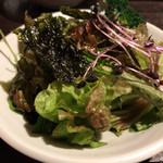 SATOブリアン - 白胡麻と海苔のサラダ