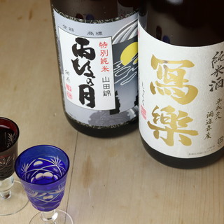 食事を引き立てる多彩なドリンク◆プロが厳選した日本酒もあり