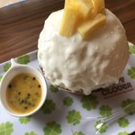 雪みるく - ゴールドパイン&パッションフルーツヨーグルト 450円