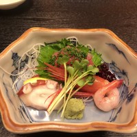 草庵 - +400円でお刺身