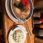 御天 - たまごラーメンCセット