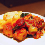 キムチの盛り合わせは定番