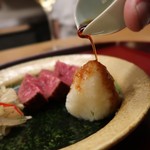 赤坂 菊乃井 - 万葉牛漬け焼き