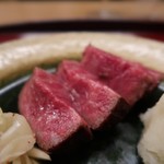 赤坂 菊乃井 - 万葉牛漬け焼き