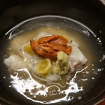 赤坂 菊乃井 - 甘鯛蒸し