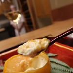 赤坂 菊乃井 - 柚子豆腐