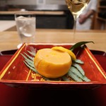 赤坂 菊乃井 - 柚子豆腐