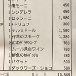 俺のフレンチ - こちらが注文の全貌です