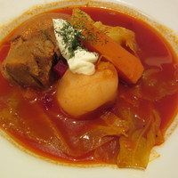 Russian Restaurant ROGOVSKI 銀座 - いなか風ボルシチ