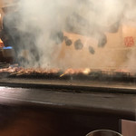 心斎橋かわぐち - ず～っと忙しそうに焼きやきされてた～！