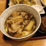 Udon Anju - 手打ちうどん 杏樹　肉汁はオーソドックススタイル