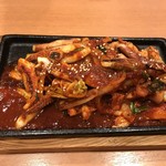 韓国料理 味加 - イカ炒め