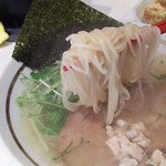 砂流 - 1712_砂流_塩らーめん＠750円 麺リフト