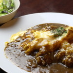 ライブ酒場 本町POP - オムレツカレー