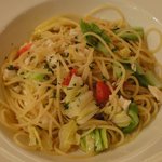 トラットリア・ミオ・フェリーチェ - 白身魚と春キャベツの軽いトマトソース