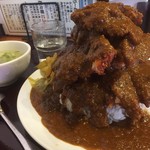 三珍 富士力食堂 - ♪マウンテンチキンカツカリー並盛　¥850