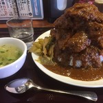 三珍 富士力食堂 - ♪マウンテンチキンカツカリー並盛　¥850