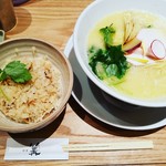銀座 篝 ルクア大阪店 - 鶏白湯と浜めし