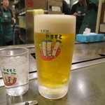 ねぎ焼やまもと - 生ビール