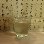 板 石山光一 - 米焼酎「大石」（ロック）