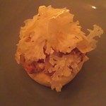 ビストロ エビス - 香箱蟹のジュレとカリフラワーのムース