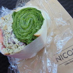 NICOLAO Coffee And Sandwich Works - バジルとチキンのサンドイッチ