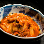 焼肉釜山 - キムチ